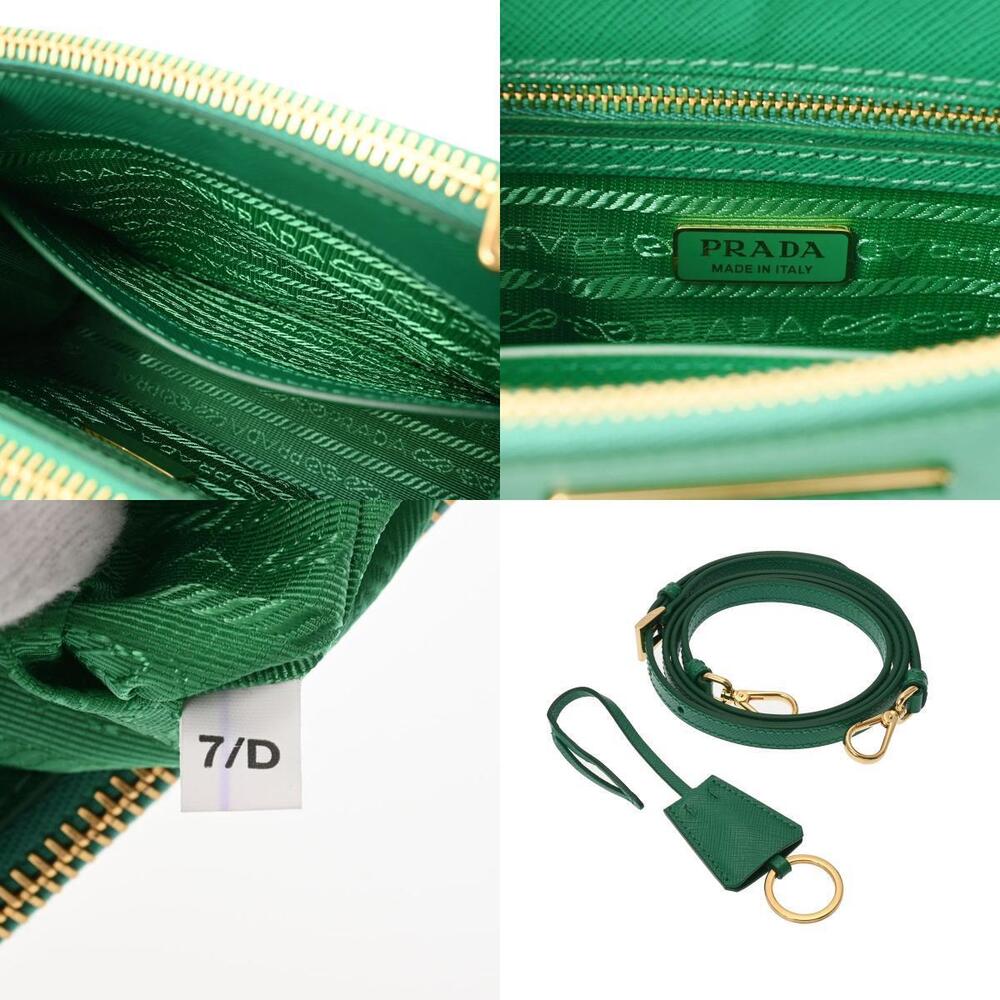 Prada Bag Saffiano Green Galleria - Picture 11 of 11